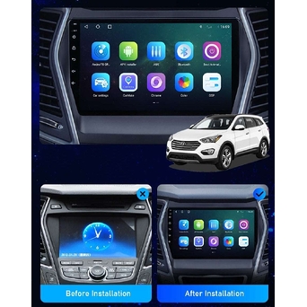 Monitor çerçive hyundai santafe 2014