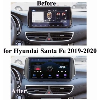 Monitor çerçive hyundai santafe 2020