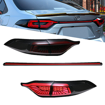 Arxa stop Toyota Carolla 2020-2025 üçün dark red