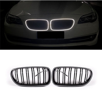 Avtomobil üçün radiator barmaqlığı BMW F10 işıqlı model