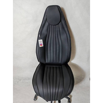 Oturacaq üçün çexol Deri  qara