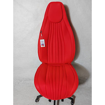 Oturacaq üçün çexol Deri qirmizi