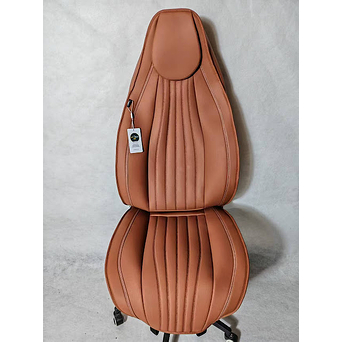 Oturacaq üçün çexol Deri qehveyi