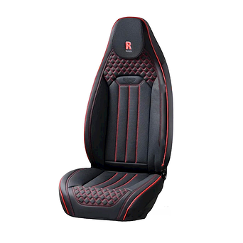 Oturacaq üçün çexol Hermes Pilot qirmizi/qara kant