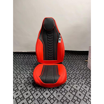 Oturacaq üçün çexol qirmizi/qara