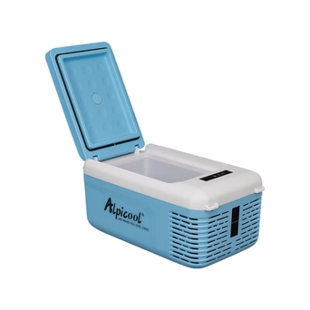 Avto-soyuducu Alpicool V-18L, göy/ağ, 18 l