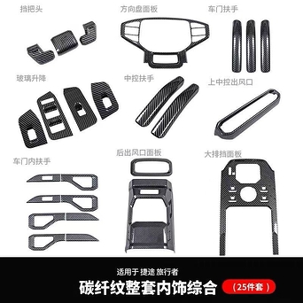 Salon karbon uzlukleri Jetour t2 ucun