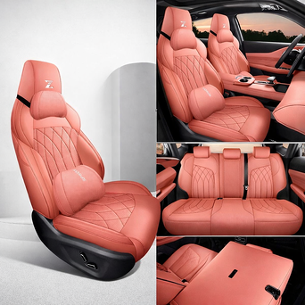 Changan UNI-Z üçün Zavod Tipli Oturacaq Çexolu – Premium Dəri Dizayn (Narıncı)