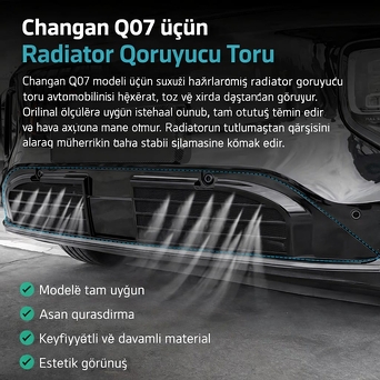 Changan Q07 Qoruyucu Tor – Radiator üçün Xüsusi Dizayn