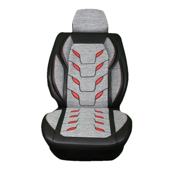 Avtomobil oturacaqları üçün çexol K- Design.Boz/Qırmızı