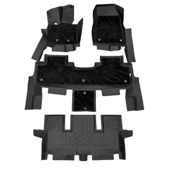 BYD Leopard 8 (6 nəfərlik) üçün 3D Poliuretan Ayaqaltı – Tam Salon Komplekti